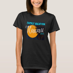 Camiseta Familiar Aloha Familiar Vacinação Havaí Havaiana