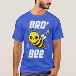 Camiseta Familiar Bee Brother Bro Aniversário Primeiro Dia