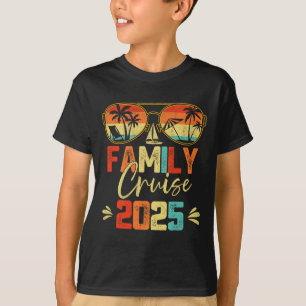 Camiseta Familiar Cruise 2025 Férias de Verão em Matança de