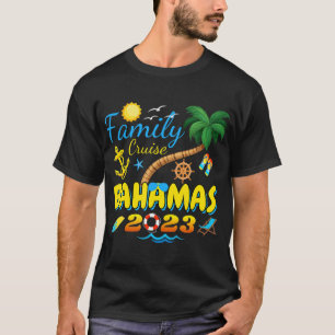 Camiseta Familiar Cruise Bahamas 2023 Matching Group Summer