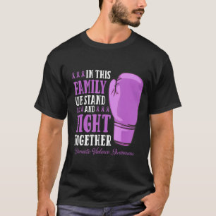 Camiseta Familiar Defensora Da Luta Contra A Violência Domé