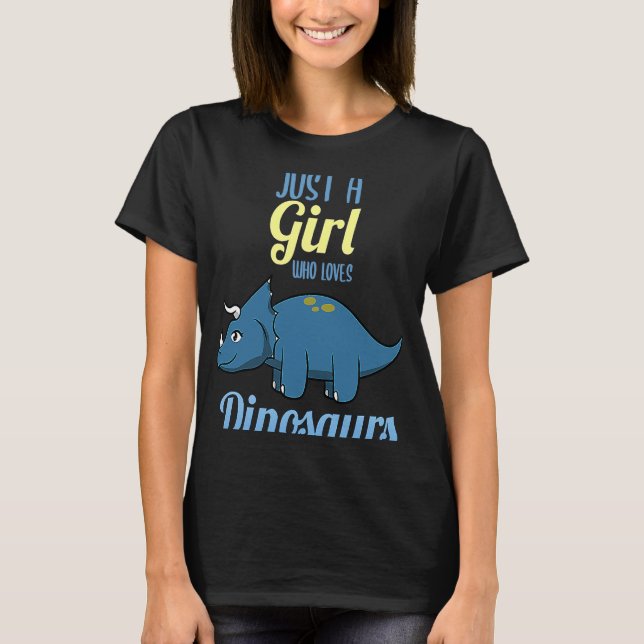 Camiseta Familiares Irmãos Rex Love Tyrannosaurus Rex Girl  (Frente)