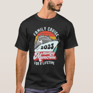 Camiseta Famílias 2023 Memórias Do Fazer De Cruzeiro Da Fam