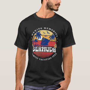 Camiseta Famílias Cruise Bermuda Memórias 2023 Juntas