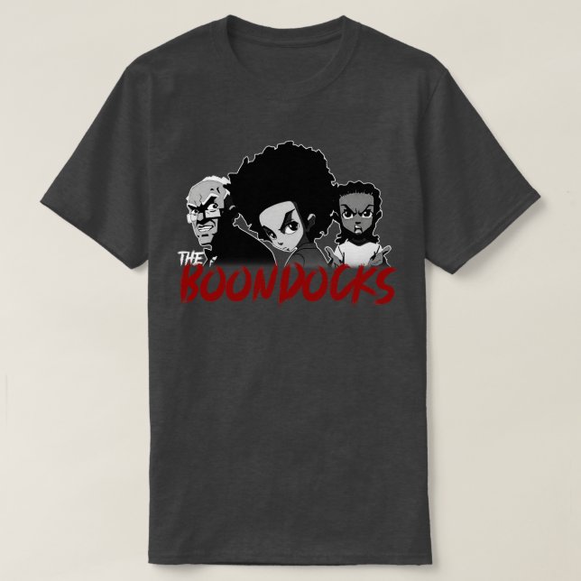 Camiseta famílias de boondocks (Frente do Design)