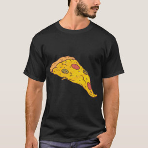 Camiseta Famílias De Pizza De Fatia De Parceiro E Filho M