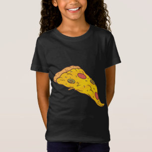 Camiseta Famílias De Pizza De Fatia De Parceiro E Filho M