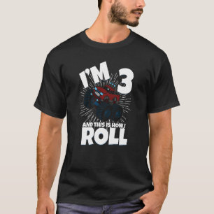 Camiseta Famílias Irmãos Monstros Caminhões Aniversário Eu