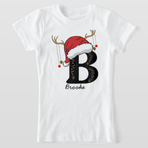 Camiseta Famílias Monogramas Personalizam Com Nome