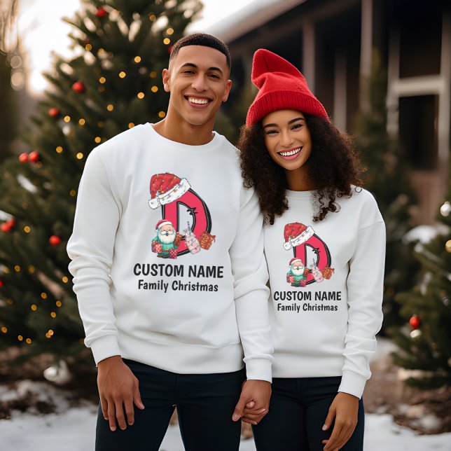 Camiseta Famílias Monogramas Personalizam Com Nome (Criador carregado)