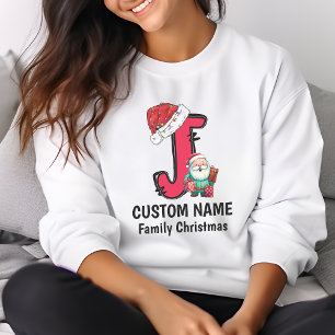 Camiseta Famílias Monogramas Personalizam Com Nome