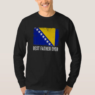 Camiseta Famílias Nunca Mais Do Melhor Pai Da Bósnia E Herz