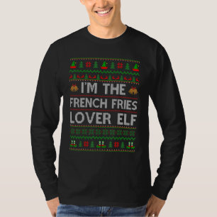 Camiseta Famílias Que Correspondem Feia Os Fries Franceses 