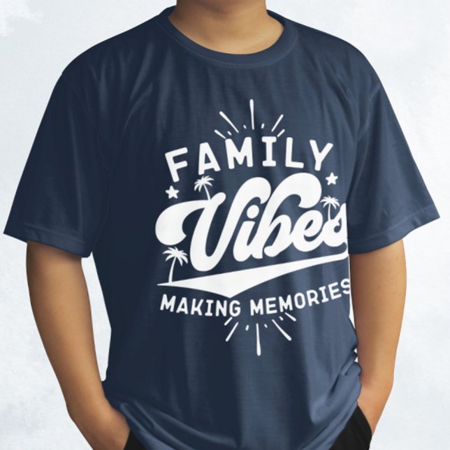 Camiseta Famílias Vibes Memórias de Fazer Engraçadas Dizend (Criador carregado)
