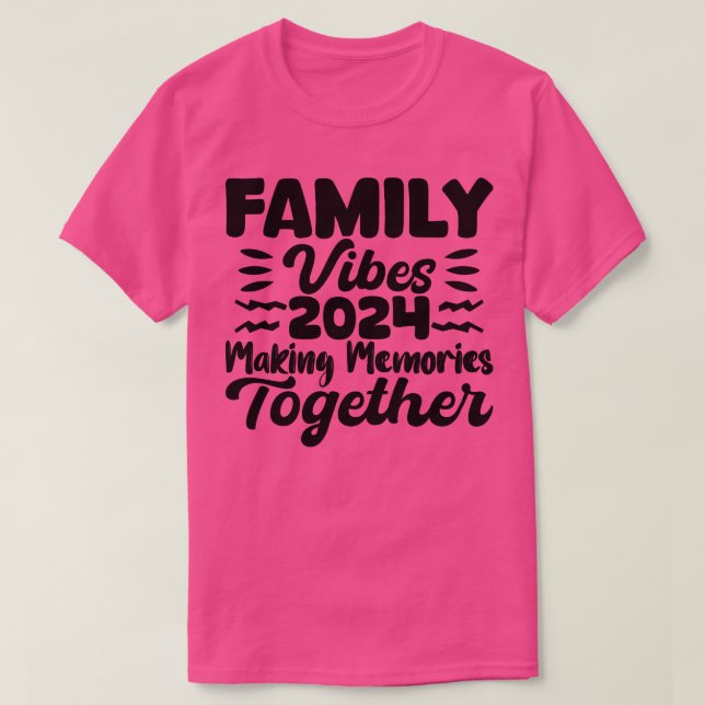 Camiseta Famílias Vibes Memórias do Fazer juntas 3 (Frente do Design)