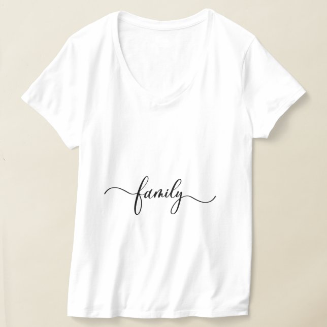 Camiseta famille (Postura )