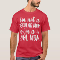 Family 365 Not A Regular Mom A Cool Mom Graphic Te