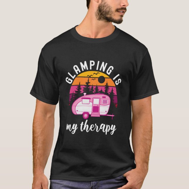 Camiseta Family Camg Outdoor Glamg Is My Therapy (Frente)
