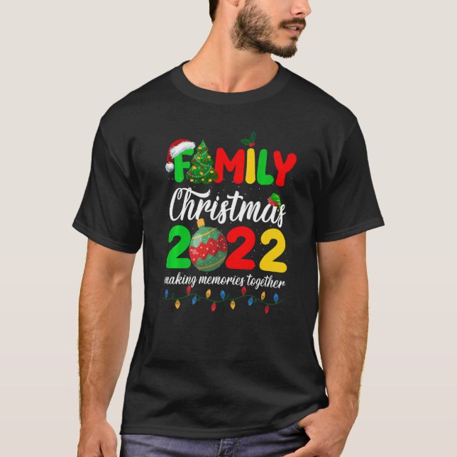 Camiseta Family Christmas 2022 Team Santa Elf Squad Matchin (Frente)