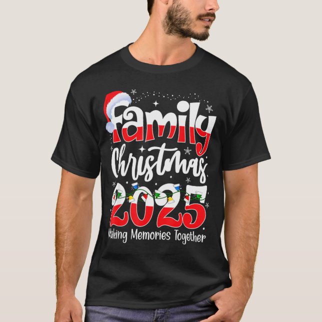 Camiseta Family Christmas 2025 Matching Family Christmas 20 (Frente)