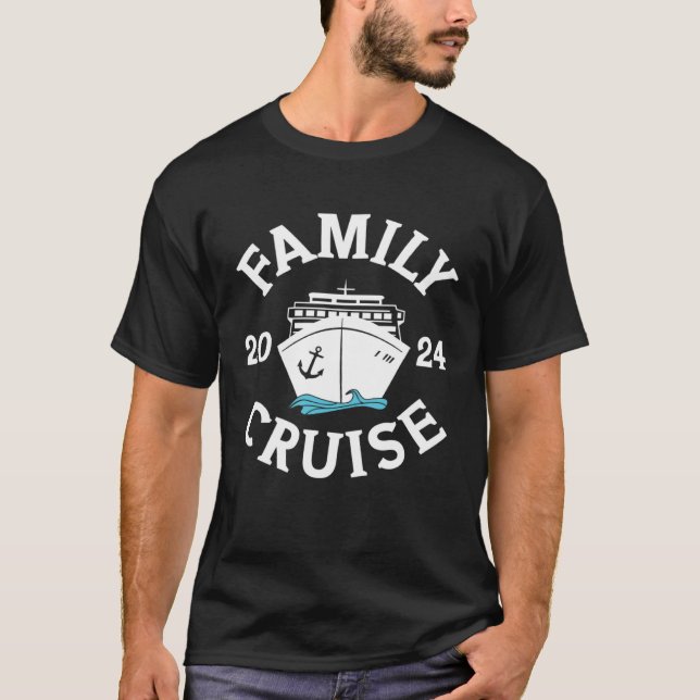 Camiseta Family Cruise 2024 Cruise Family Matching Group Sq (Frente)