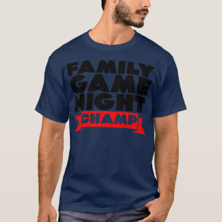 Camiseta Family Game Night Champ 