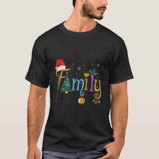 Camiseta Family Letters Style Love My Family