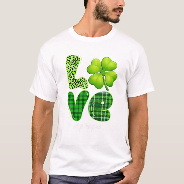 Camiseta Family Love Poppie Shamrock (Frente)