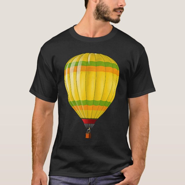Camiseta Family Matching Balloon Hot Air Balloons Design (Frente)