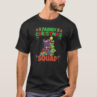 Camiseta Family Matching Christmas Squad X-Mas Holidays Pre