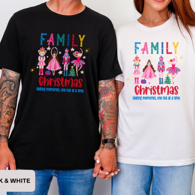 Camiseta Family Matching Funny Christmas, Nutcracker Ballet (Criador carregado)
