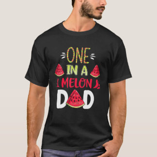 Camiseta Family One In A Melon Dada Birthday Party Matching