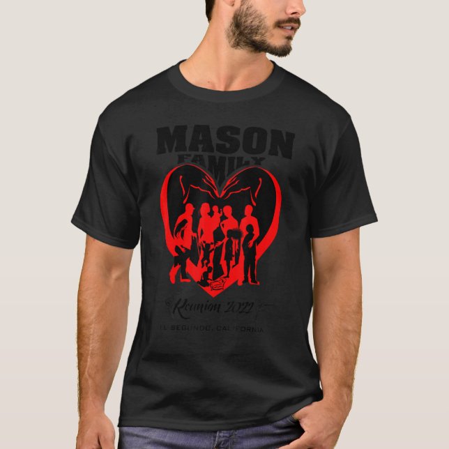Camiseta Family Reunion 2022 El Segundo California (Frente)