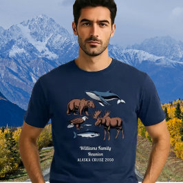 Camiseta Family Reunion Cruise Alaska Adventure