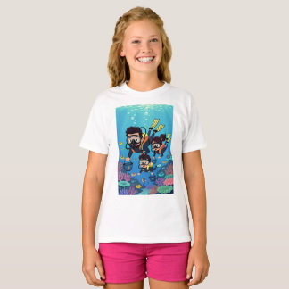 Camiseta Family Scuba Diving Fun