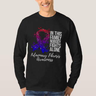 Camiseta Family Support Pulmonary Fibrosis Awareness