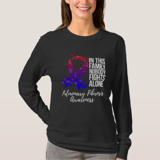 Camiseta Family Support Pulmonary Fibrosis Awareness