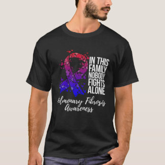 Camiseta Family Support Pulmonary Fibrosis Awareness
