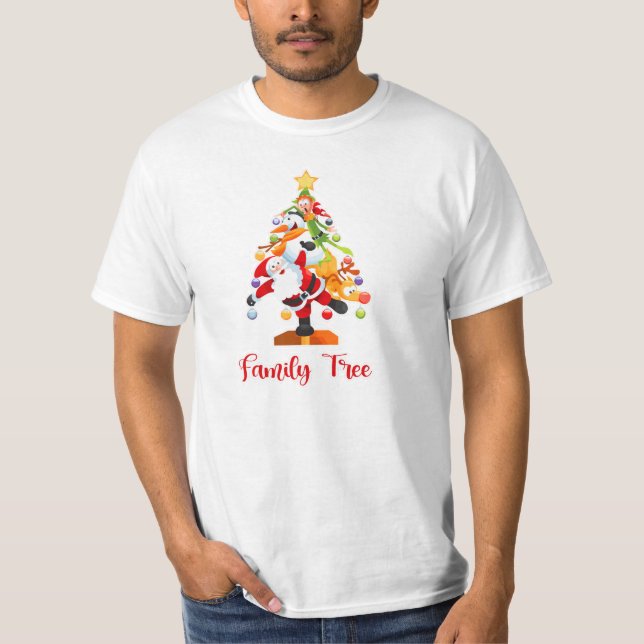 Camiseta Family Tree | Holidays (Frente)