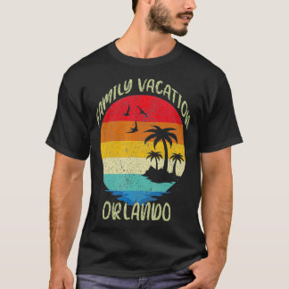 Camiseta Family Vacation 2022 Orlando, Florida Summer Vacat