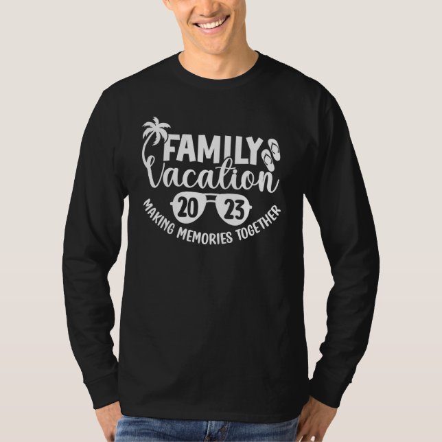 Camiseta Family Vibes Making Memories Together 2023 Summer  (Frente)
