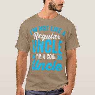 Camiseta FamilyBrotherI'm Not A Regular Uncle I'm A Cool Un