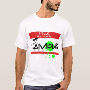 Camiseta Famoso