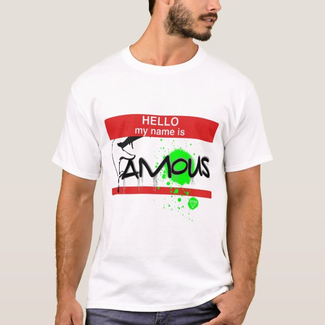 Camiseta Famoso (Frente)