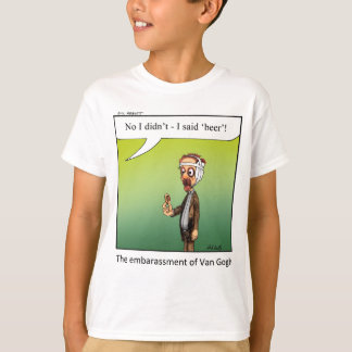 Camiseta Famoso e engraçado Presente de Cartoon Artista!