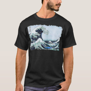 Camiseta Famoso Excelente de arte japonês Wave Remi Hokusa