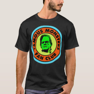 Camiseta Famosos Monstros Fan Club Frankenstein