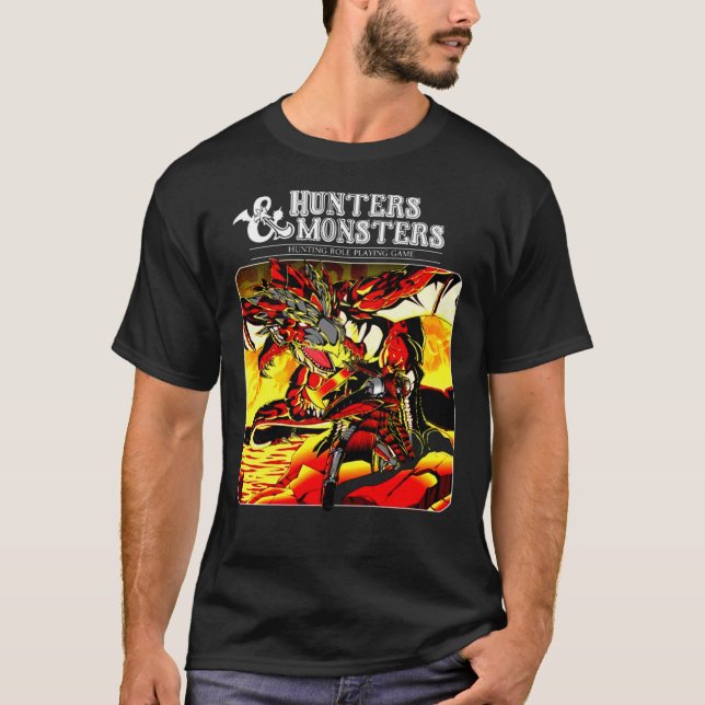 Camiseta Famous Hunter Monster Essential (Frente)