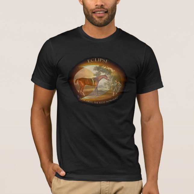 Camiseta Famous Racehorse - ECLIPSE. (Frente)