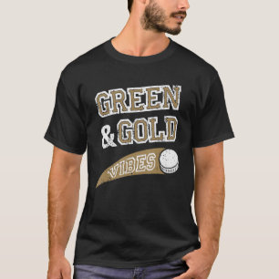 Camiseta Fan_2 da Equipe de Hóquei do Vibes Verde e Dourado